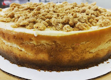 Load image into Gallery viewer, Peach Crumb Cheesecake