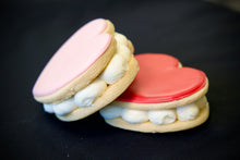 Load image into Gallery viewer, Heart-shaped Cheesecake Cookie Sandwich
