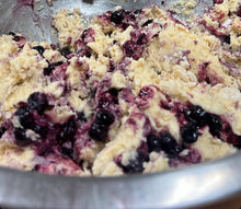 Load image into Gallery viewer, Lemon Blueberry Jam Gourmet Cookies
