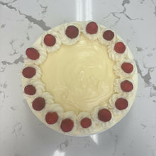 Load image into Gallery viewer, White Chocolate Raspberry Cheesecake
